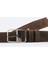 Erkek Kahve %100 Süet Deri Çift Taraflı Kemer A51Y9300 8