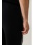Erkek Siyah Yandan Cepli Baskılı Soft Touch Regular Fit Şort A41Y3645 14
