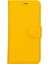 Apple iPhone 15 Uyumlu Deri Cüzdanlı Kılıf Mwwn FL12 Sarı 4