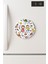 Desenli Temalı Yuvarlak Buzdolabı Magnet – 10X10 cm Çocukların Dansı 1