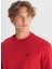 Bisiklet Yaka Kırmızı Erkek Sweatshırt W2520255A47 Kırmızı Sweatshirt 4