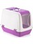 Büyük Kapalı Kedi Tuvaleti Violet/eflatun 3