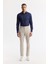 Erkek Bej Klasik Bel Pamuklu Slim Fit Chino Pantolon A51Y3078 14