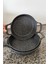 3'lü Döküm Granit Sahan Seti, Tava SETI-18CM-20CM-22 Cm(Iç Caplar) 3