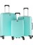 Seyahatleriniz Için Mükemmel Partner: Ultra Dayanıklı 3'lü Set Valiz & Bavul Mavi 1