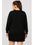 Büyük Beden Uzun Kol 2 Iplik Sweatshirt Tunik 2