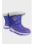 Su Itici Ayarlı Bağcıklı Kürklü Kız Çocuk Botu Lila 2