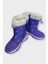Su Itici Ayarlı Bağcıklı Kürklü Kız Çocuk Botu Lila 4