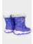 Su Itici Ayarlı Bağcıklı Kürklü Kız Çocuk Botu Lila 5