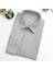 Klasik %100 Cotton Uzun Kollu Terletmeyen Kışlık Flanel Kumaş Gri Gömlek (Regular Kalıp) 2
