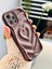 Iphone 12 Pro Uyumlu 3D Kabartma Mat Kalp Silikon Kılıf 1