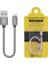 Ally Iphone Ios 3.0A Hızlı Şarj Halat USB Kablo 20CM-(5775) - ?19?78E6-3G2519 1