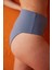 Koyu Mavi Clean Vintage Yüksek Bel Bikini Altı 16