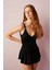 Siyah Basic Şort Etekli Mayo 19