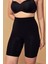 Siyah Premium Seamless Push Up Şort Korse 10