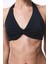 Siyah New Üçgen Twist Bikini Üstü 19
