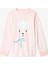 Kız Çocuk Çiçekli On The Lamb Pamuklu 2'li Uzun Kollu Pijama Takımı 24