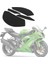 Motosiklet Kaymaz Yan Anti Yakıt Tankı Ped Çıkartmalar Su Geçirmez Ped Kawasaki Zx-6r 2009-2016 ZX636 2012-2019 (Yurt Dışından) 5