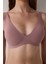 Gül Kurusu Fit Dikişsiz Balensiz Çıkarılabilir Kaplı Dekolte Sütyen 18