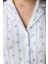 Roses Pointel Gömlek Pantolon Kırık Beyaz Pijama Takımı 8