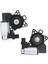 Mazda 3, 5, 6, Cx-7, Cx-9, Rx-8 2003-15 Elektrikli Cam Motoru 742-801 GJ6A5958XF Için 2 Adet Ön Arka Sol Sağ Cam Kaldırma Motoru (Yurt Dışından) 5