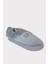Erkek Hafif Kaydırmaz Taban Ev Ayakkabısı Panduf Gri 2