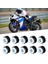 40PCS Motosiklet Kauçuk Gromlar Kitleri Motosiklet Ön Cam Boltları Honda Yamaha Suzuki Kawasaki Fairings Kauçuk (Yurt Dışından) 5