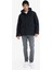 Su İtici Regular Fit Kapüşonlu Fermuarlı İç Cepli Cebi Pelüşlü Mont E9248AX25WN 4
