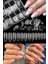 Takma Tırnak Seti (100LÜ Şeffaf Badem Protez Tırnak/takma Tırnak+10 gr Fırçalı Extra Güçlü Yapıştırıcı/nail Glue/tırnak Yapıştırıcısı) 1
