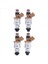 Mazda Miata Için 4pcs Yakıt Enjektör Nozumu 195500-2180 Ford Için Sephia Mercury 8l L4 1955002180 (Yurt Dışından) 2