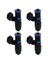 Lada Nissan Mitsubishi Için 4pcs Yakıt Enjektörleri 1118-132010-20 (Yurt Dışından) 2