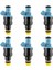 6pcs -Bmw 3 E30 E36 Için Araba Yakıt Enjektörü 5 E34 8 E31 7 E32 E38Z1 0280150715 1734776 (Yurt Dışından) 1