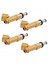 Yakıt Enjektörü 23209-09140 23250-0T010 23209-39145 Toyota Corolla Matrix Için Xd Base Hatchback 4pcs (Yurt Dışından) 4