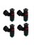 4pcs Yakıt Enjektörü 03E906031 Fabia Mk1 Ibiza Mk3 Vw Polo 9n Cordoba Roomster 1 2 03E906031A 03E906031C 03E906031E (Yurt Dışından) 1
