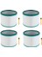 4x Dyson DP01 Için Filtre DP03 HP00 HP00 HP01 HP02 HP03 Masa Açılıcılar Saf Sıcak Soğuk Bağlantı Hava Arıtma Hepa Filtresi (Yurt Dışından) 1