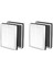 HEPA Filtre Değiştirme MEDYAF MA-25 Hava Arıtma 4 Pack 3 3&#39 ü 1 Siltrasyon Gerçek HEPA H13 Filtre Ön Filter (Yurt Dışından) 1