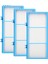 1 Set 2 Hepa + 4 Karbon Booster Filtreleri ve 3 Adet Holmes Hava Temizleyici Filtresi Için Yedek Filtre Aer1 (Yurt Dışından) 2