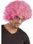 Pembe Renk Kıvırcık Afro Bonus Peruk (K95) 2