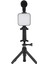 Telefon Tutucu Mini Mikrofonlu Tripod Vlog Çekim Video 5