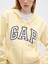 Kadın Sarı Gap Logo Fleece Fermuarlı Sweatshirt 4