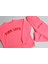 Neon Pembe Kız Çocuk İkili Takım 5