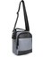 Şıklığı ve Fonksiyonelliği Bir Arada Özel Kumaşlı Su Geçirmez Hem El Hem Omuz Çantası Gri 5