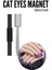 Cat Eyes Tırnak Mıknatısı – 3D Efektli Manyetik Takma Tırnak Sanatı Için Profesyonel Set 1