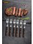 Hand Craft Serisi Steak Et Yemek Çatalı Kahvaltı Çatalı 6 Lı Set Mutfak Çatal Seti Hds-70 1