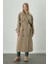 Premium Oversize Trençkot Açık Bej 2