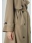 Premium Oversize Trençkot Açık Bej 3
