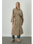 Premium Oversize Trençkot Açık Bej 4