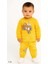 Sarı Ayıcık 1-2-3 Yaş Çocuk Alt Üst Takım Pijama Takım 1