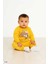 Sarı Ayıcık 1-2-3 Yaş Çocuk Alt Üst Takım Pijama Takım 7