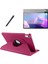 Lenovo Tab P11 2.nesil 11.5 Inç TB-350FU Kılıf Dönebilen Standlı Tablet Kılıfı + Ekran Koruyucu + Kalem 1